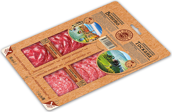 Колбаса Венето/ Тоскана сырокопченые, микс