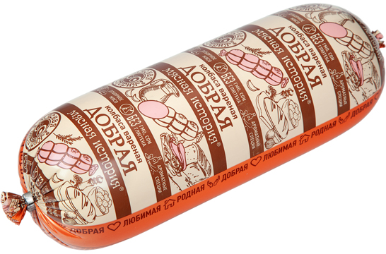 Колбаса Добрая Мясная История, вареная