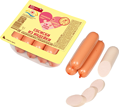 Сосиски из индейки