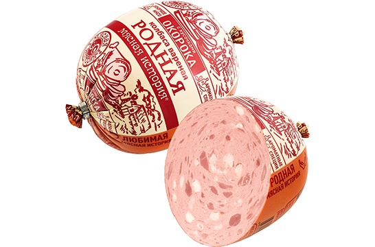 Колбаса Родная Мясная История, вареная