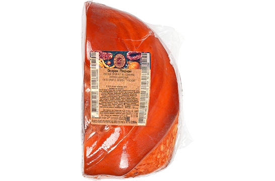 Окорок Мясной копчено-вареный