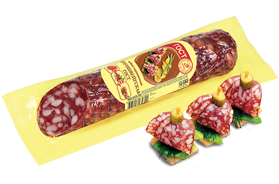 Колбаса Брауншвейгская ГОСТ сырокопченая