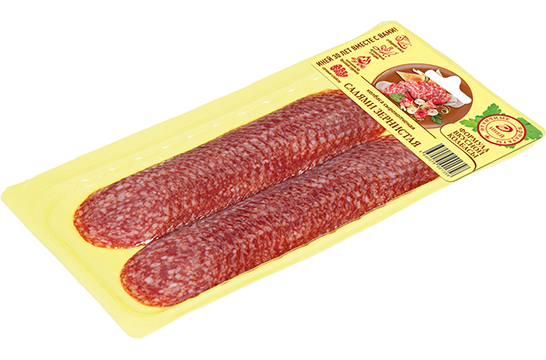 Колбаса Салями Зернистая, сырокопченая