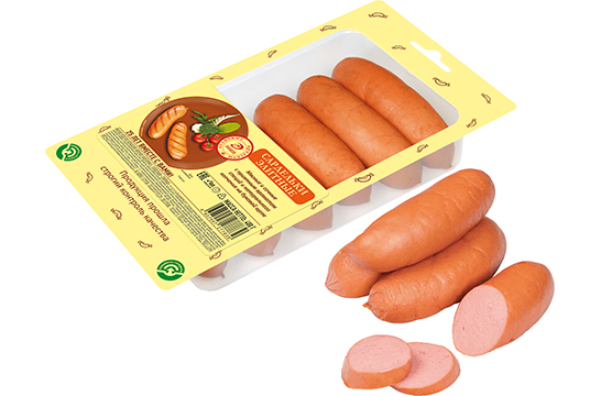 Сардельки Элитные, в натуральной оболочке