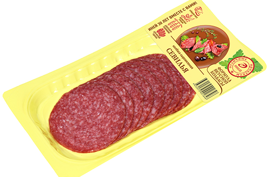 Колбаса Севилья сыровяленая