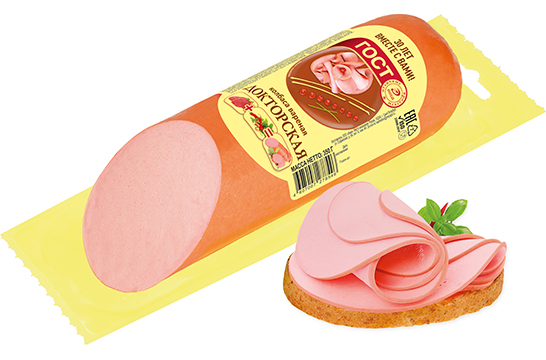 Колбаса Докторская ГОСТ вареная