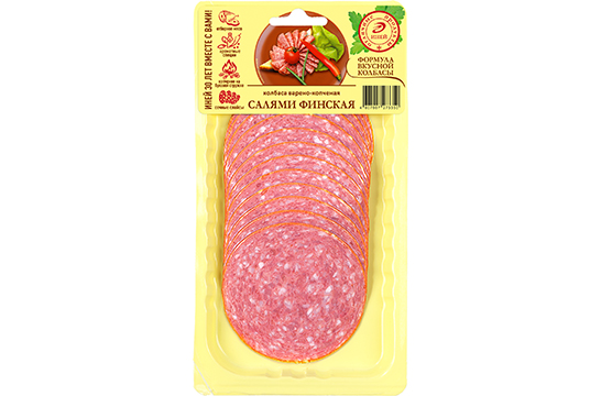 Колбаса Салями Финская варено-копченая