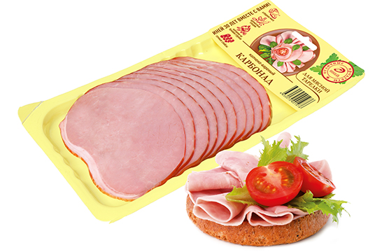 Карбонад, копчено-вареный