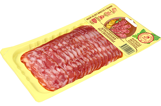 Колбаса Домашняя из свинины сырокопченая