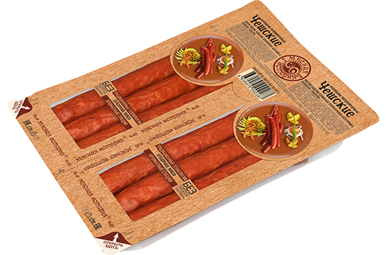 Колбаски Чешские полукопченые