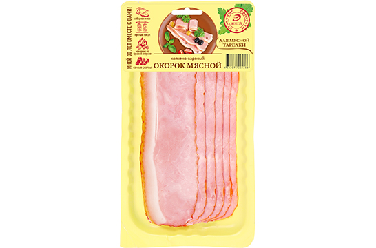 Окорок Мясной копчено-вареный
