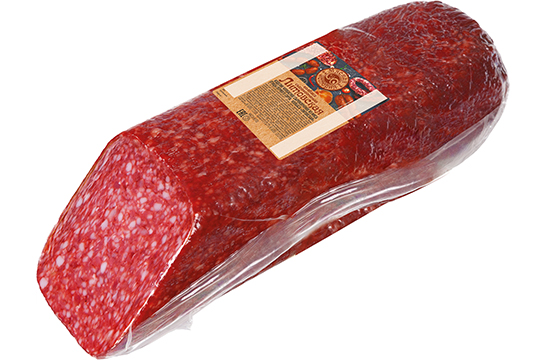 Колбаса Литовская, сырокопченая, прессованная