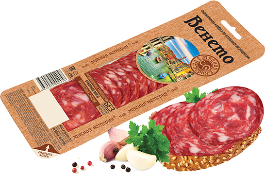 Колбаса Венето сырокопченая