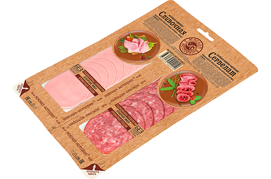 Колбасы Сливочная вареная/ Сервелат варено-копченый, микс