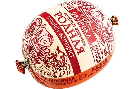 Колбаса Родная Мясная История, вареная